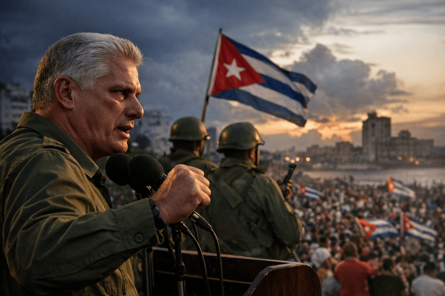 Díaz-Canel warns Cuba ready to fight if attacked by US