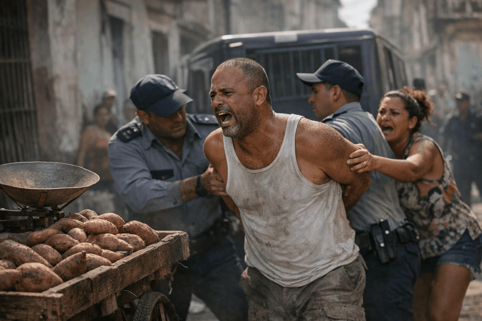 Cuban street vendor jailed after protesting fines, video of outburst goes viral