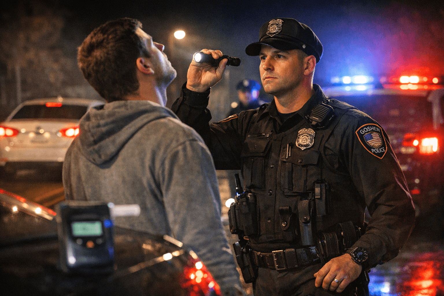 Goshen officer wins Top Cop award again for DWI enforcement