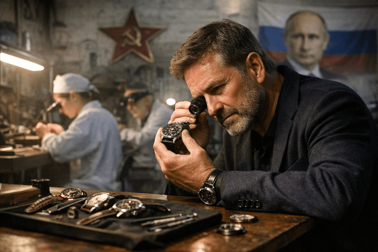 British ex-lawyer revives Soviet watch factory into Russian luxury brand