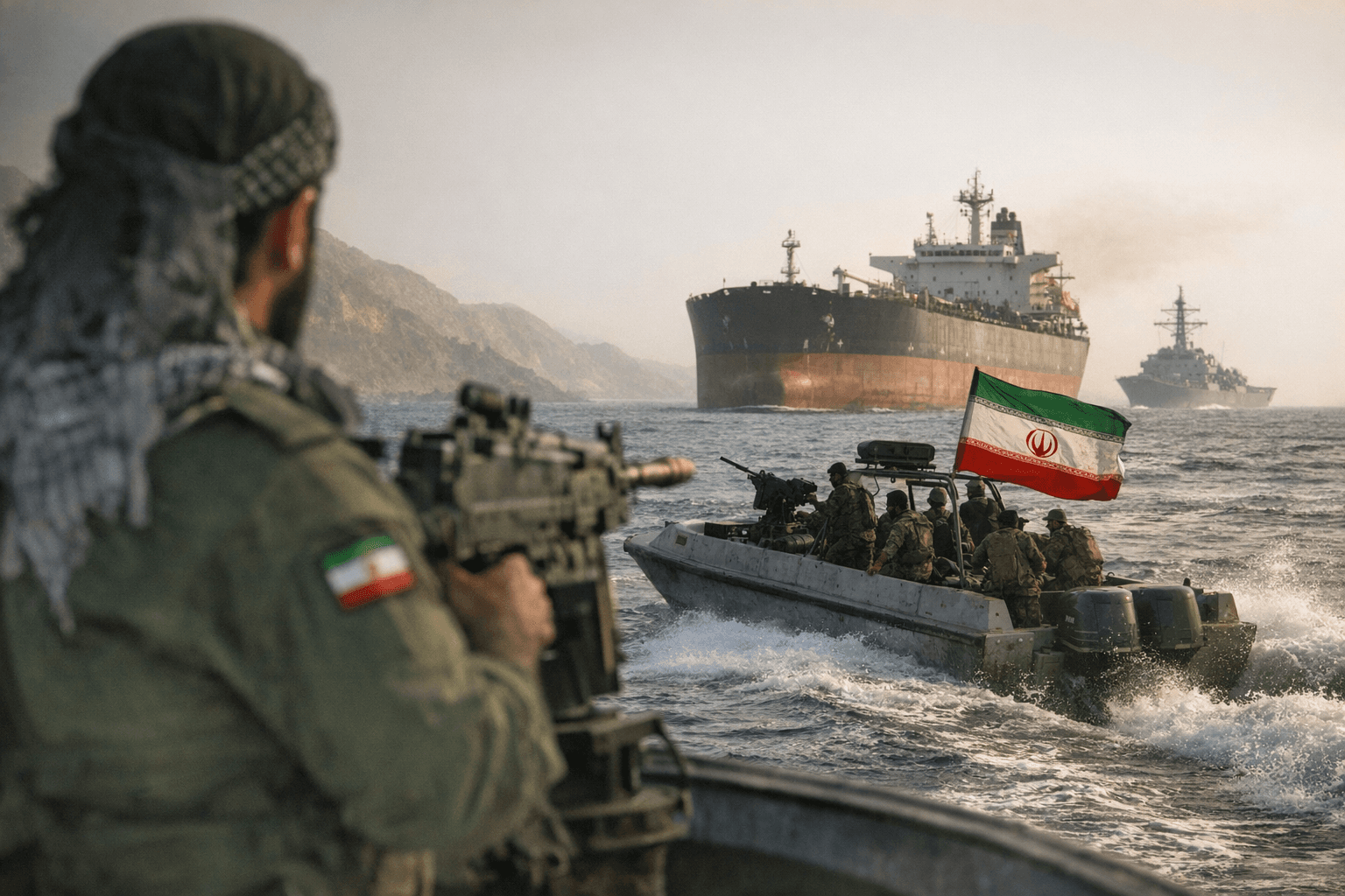 Iran Vows Retaliation After U.S. Seizes Tanker Near Hormuz