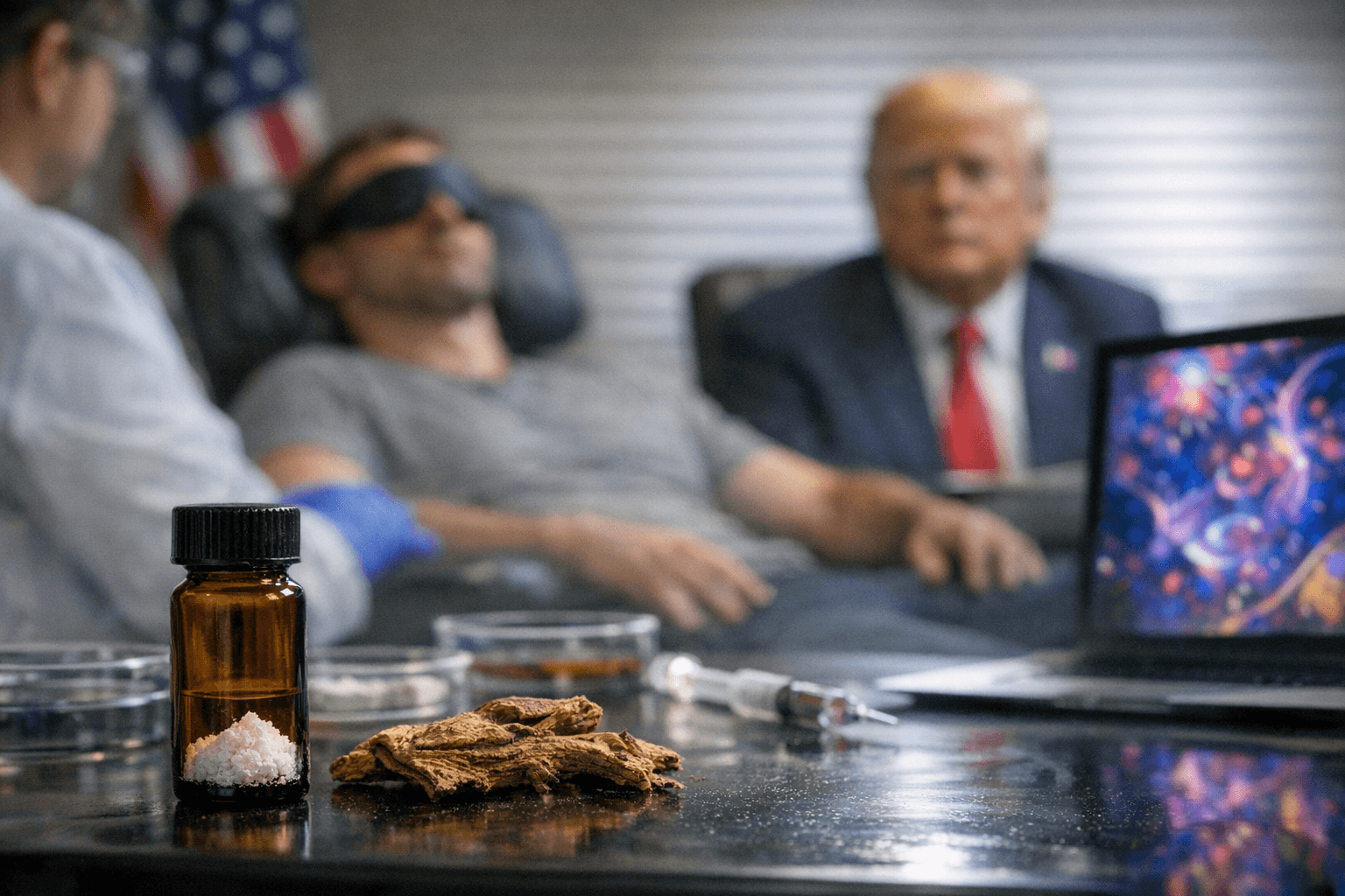 Trump orders faster psychedelic research, access for mental illness treatment