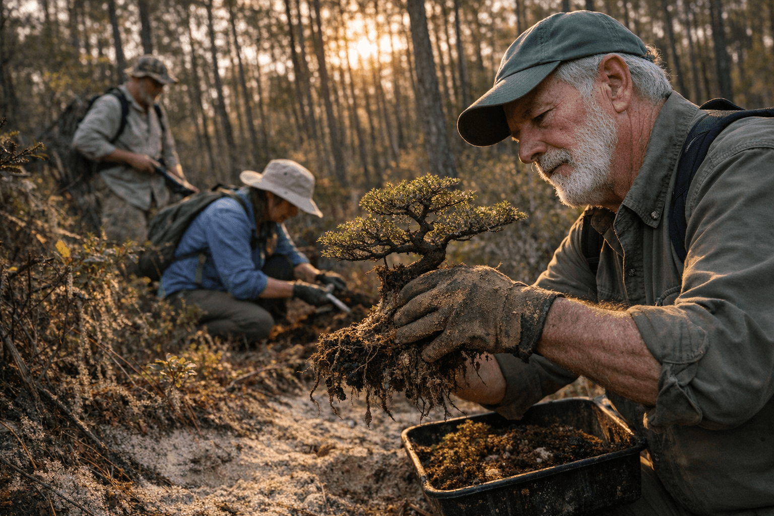 Cape Fear Bonsai Society Opens Rare Native Collection Window for Members