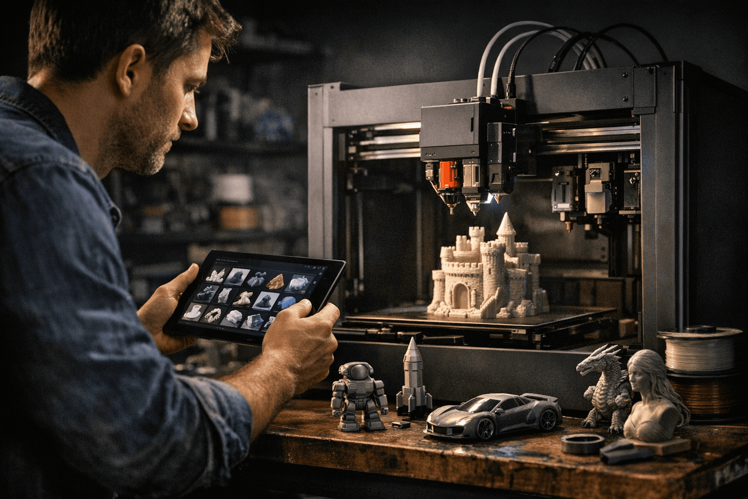 Snapmaker launches curated model library to showcase U1 toolchanger