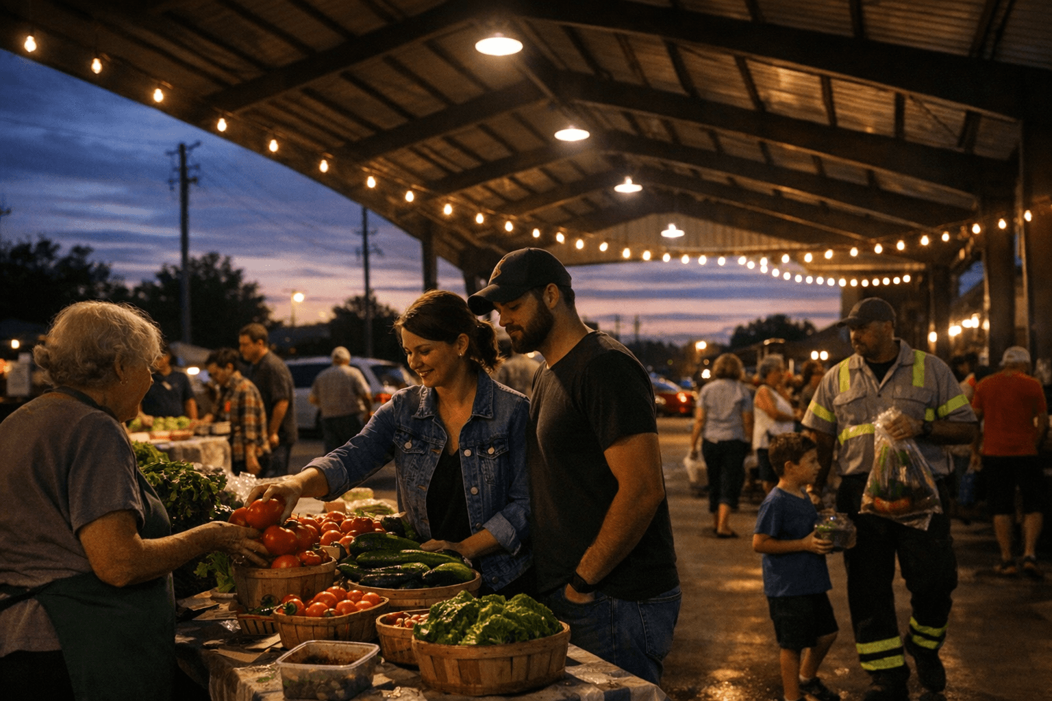 Greensboro Farmers Curb Market shifts weekday hours to Tuesday evenings