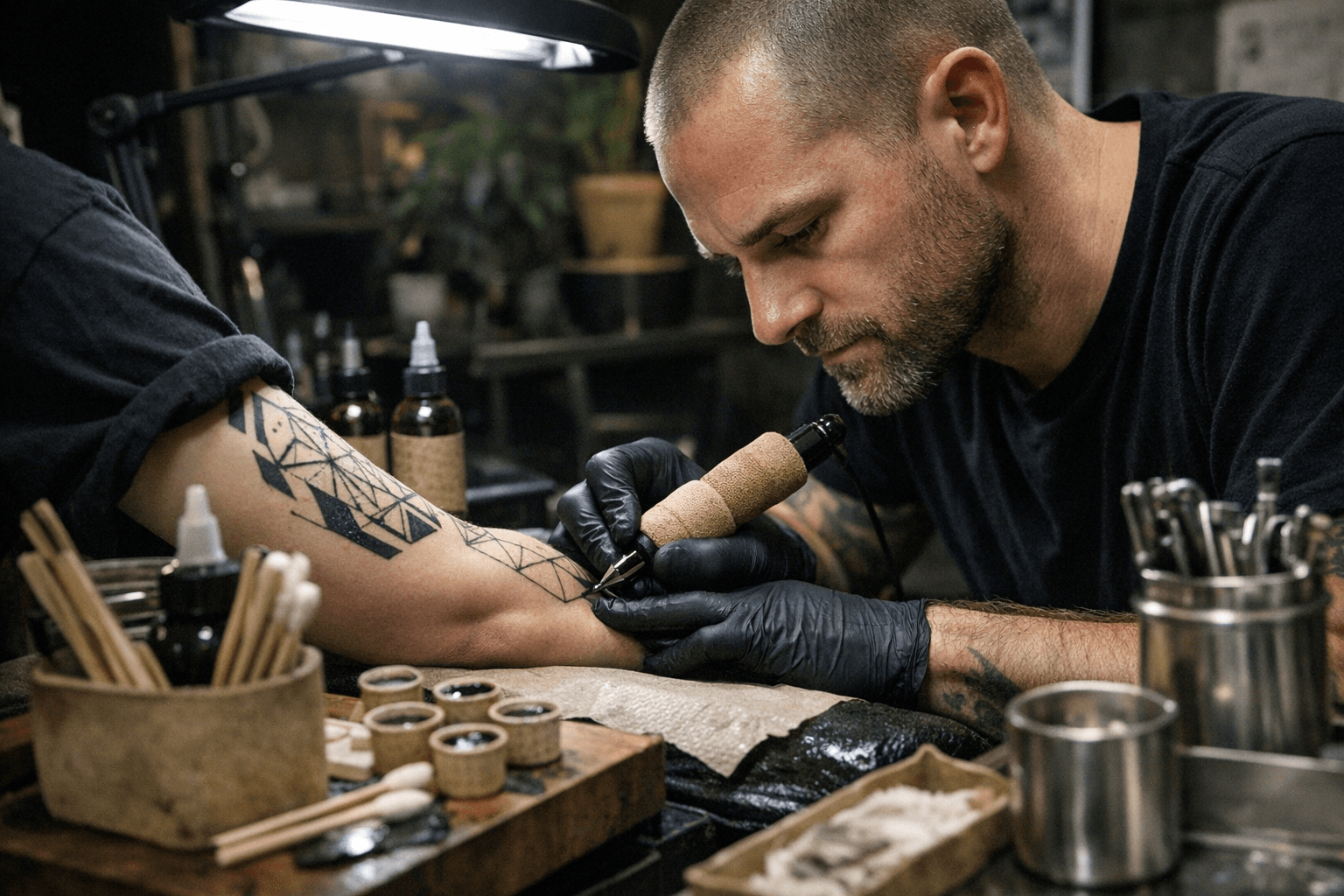 Sustainable Tattoo Supplies Reshape Geometric Studios, Without Sacrificing Precision