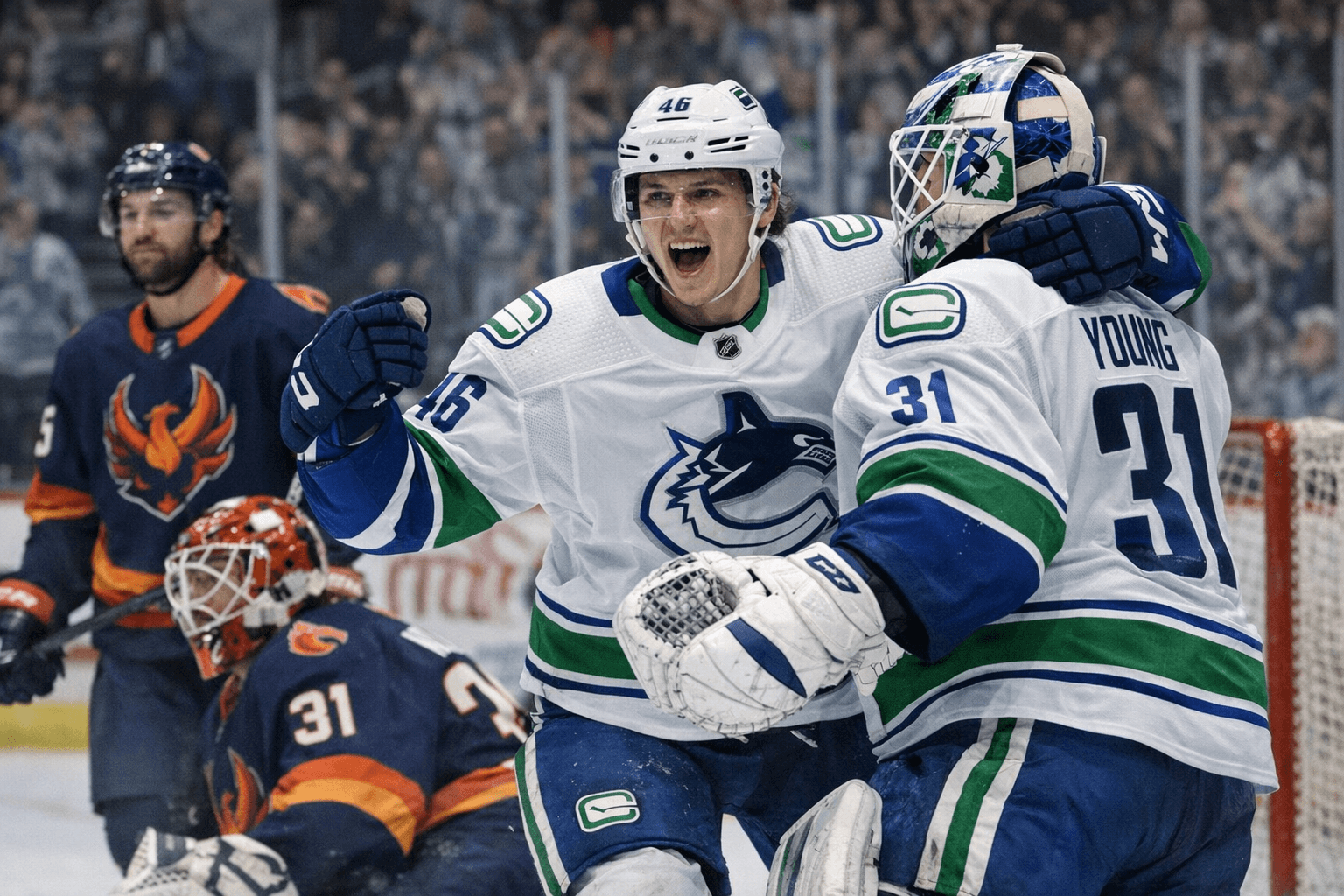 Klimovich ties Abbotsford goal record as Canucks beat Firebirds 4-2
