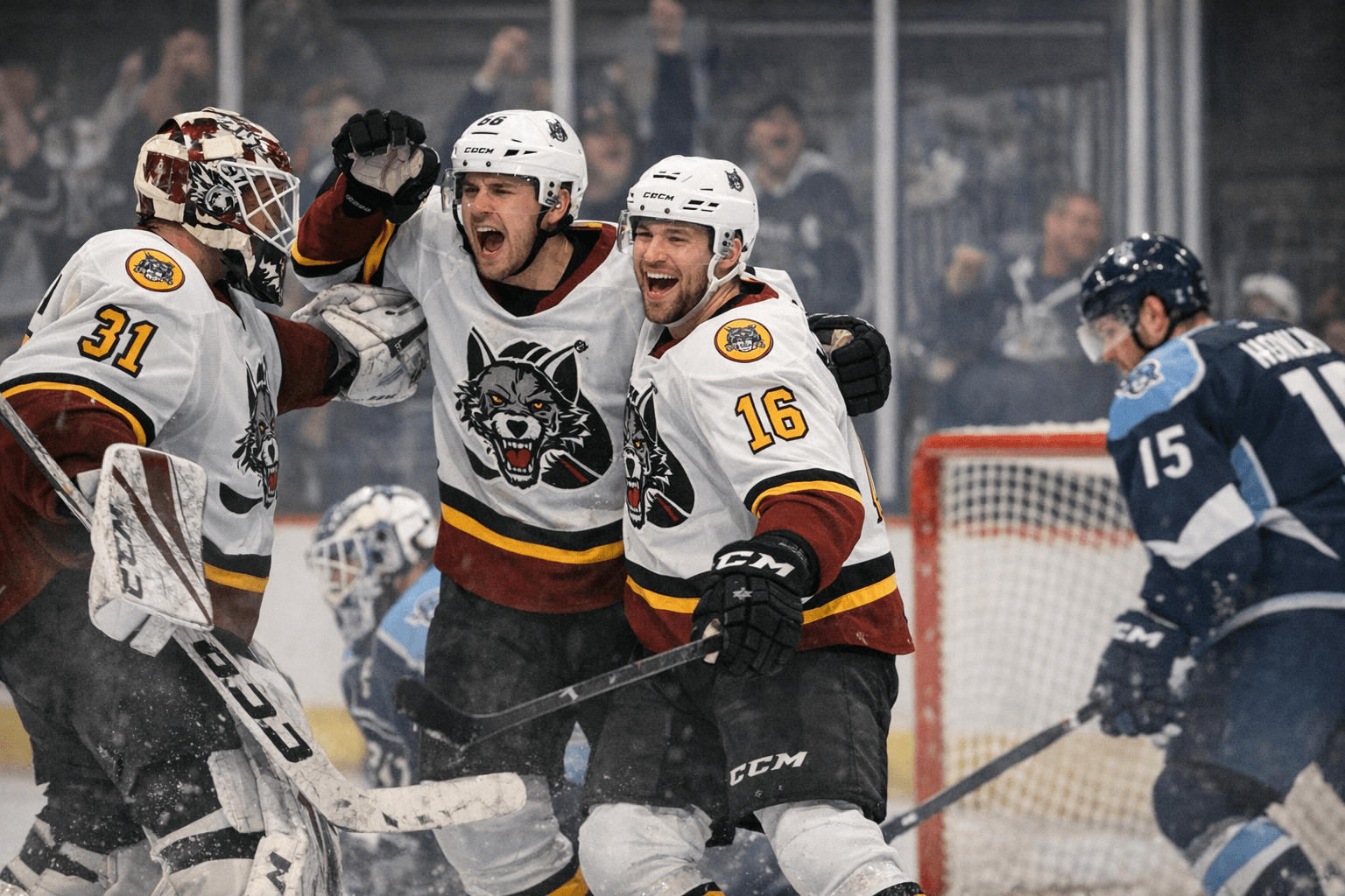 Wolves Pound Milwaukee 5-1, Carry Four-Game Win Streak Into Playoffs