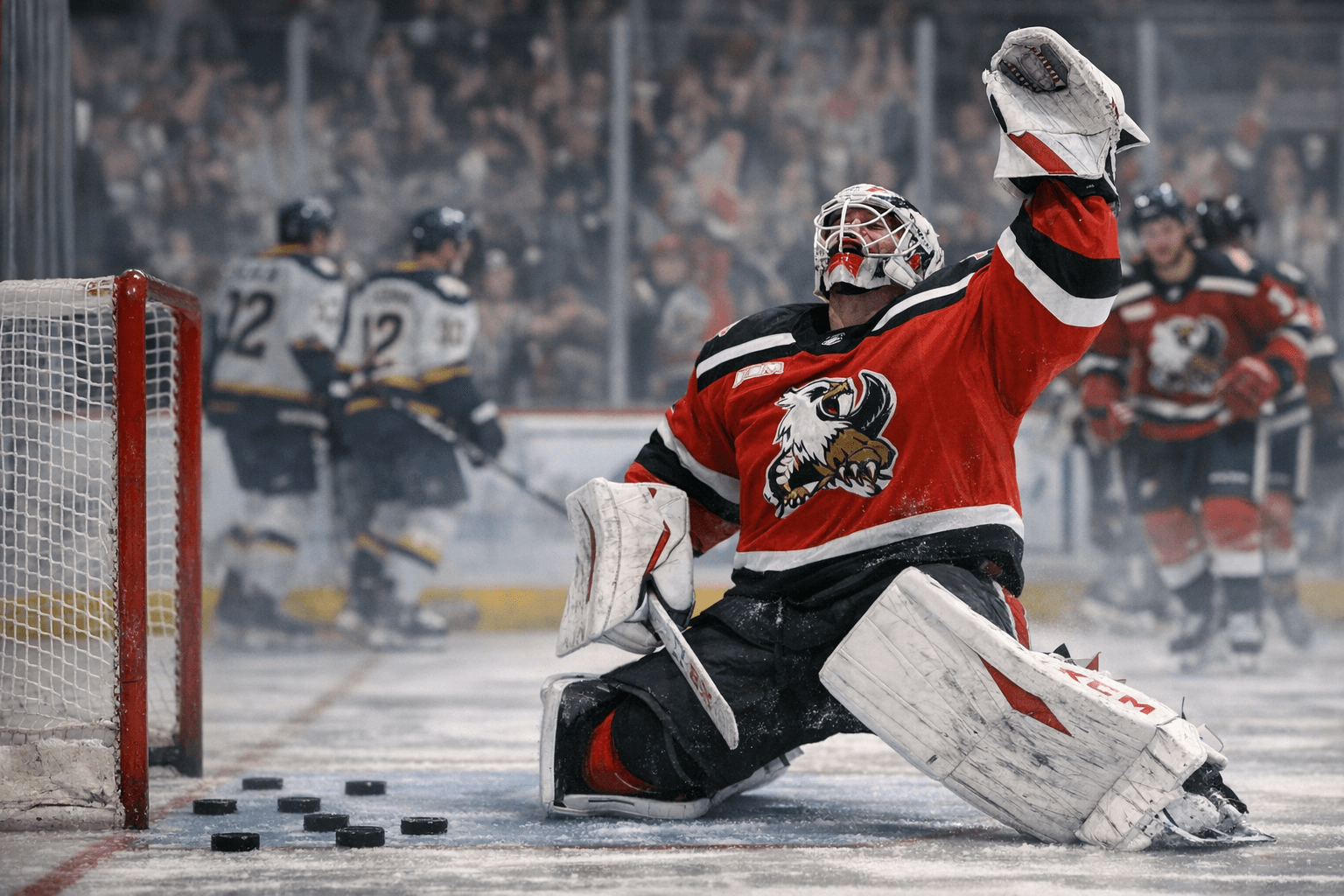 Michal Postava earns AHL Player of the Week after 48-save finale