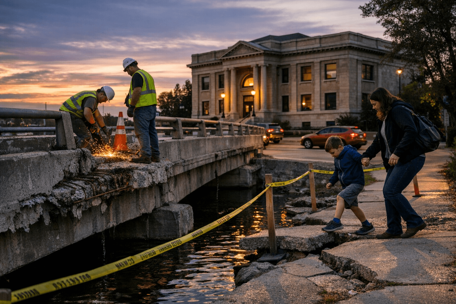 Traverse City eyes bridge repairs, Garfield sidewalk, Carnegie Building ideas