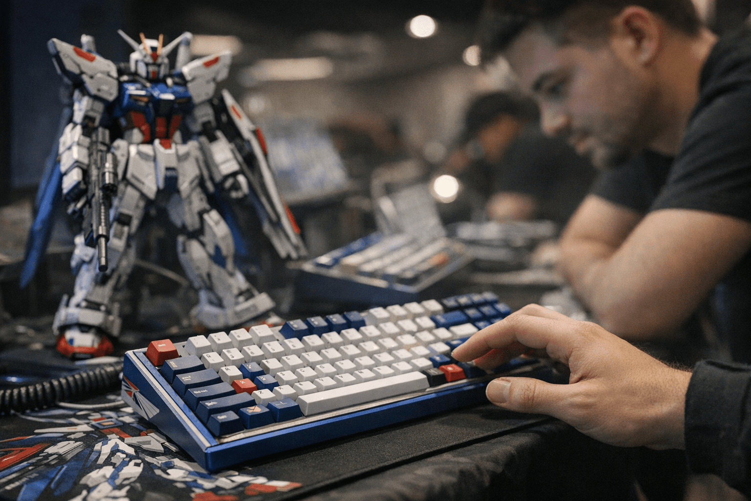 Alexotos spotlights Gundamhaku, officially licensed Gundam SEED keyboard with GMK caps