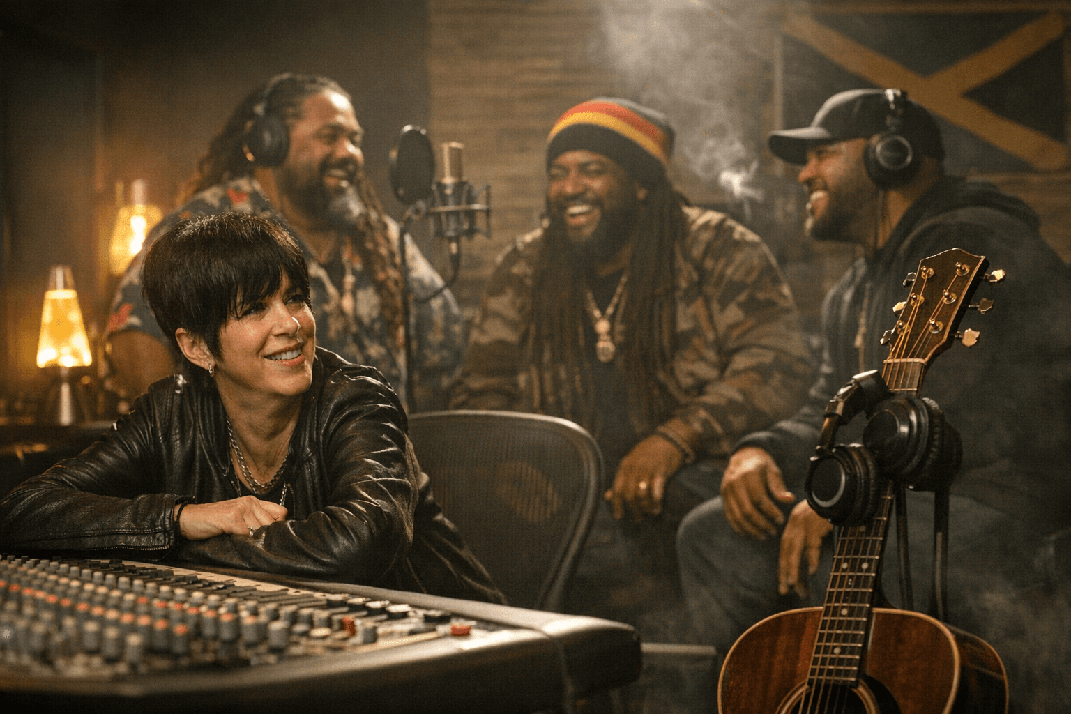Diane Warren announces reggae compilation with Common Kings, Fiji, Gramps Morgan