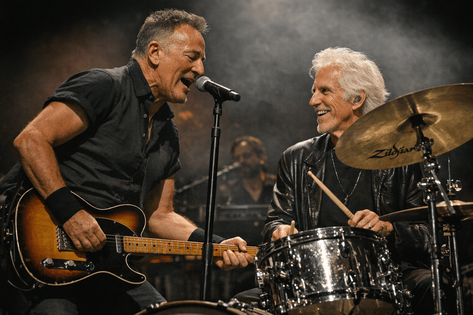 Springsteen joins John Densmore for surprise Doors tribute at honors ceremony