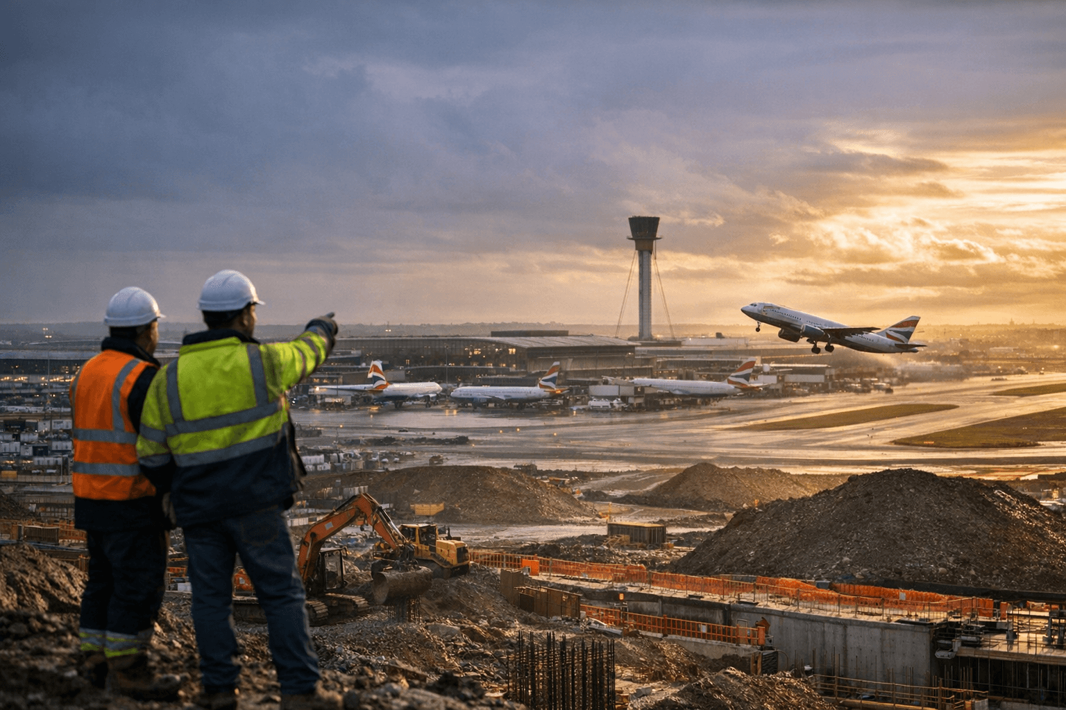 Britain proposes Heathrow early-cost recovery for runway expansion work