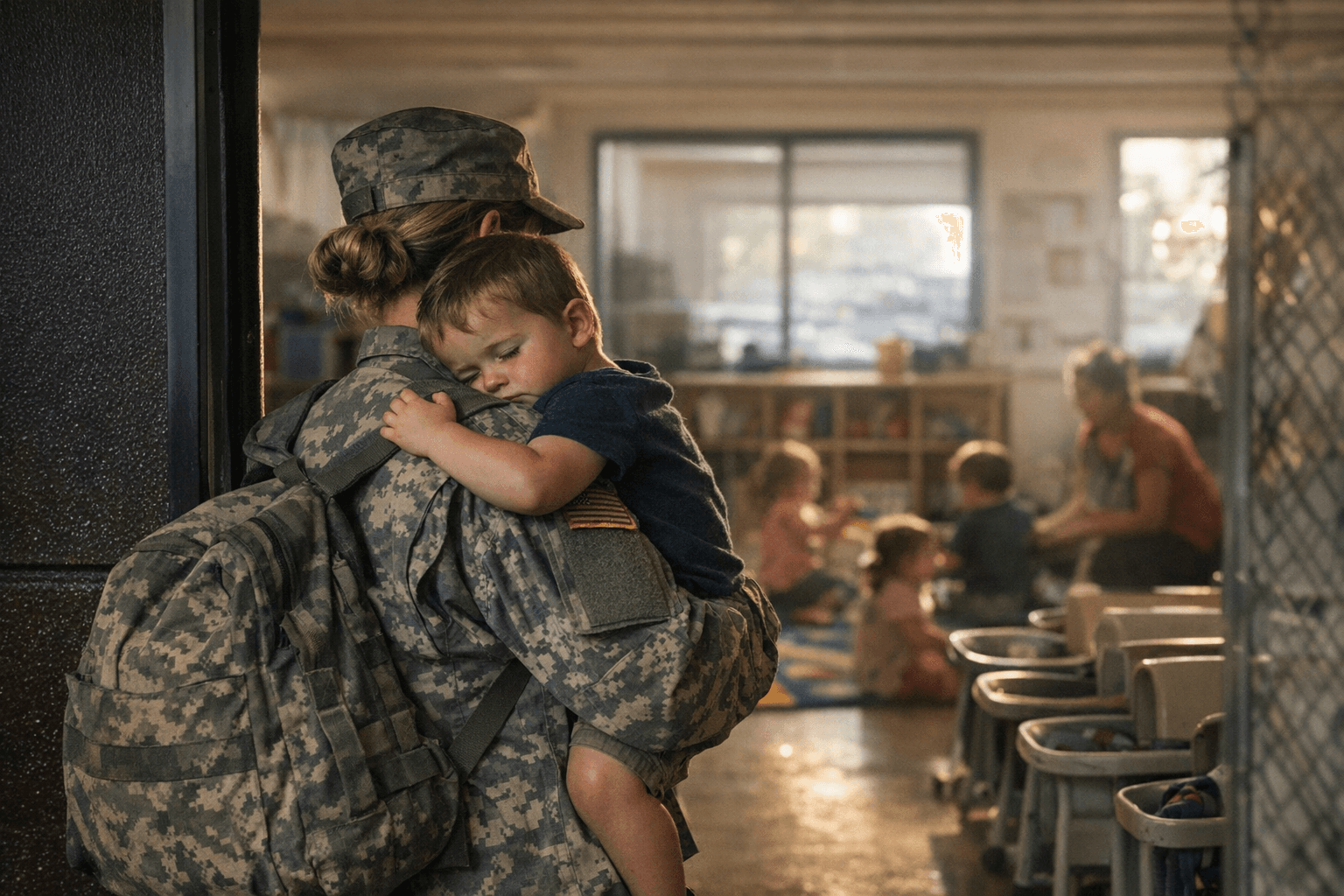 Military child care shortages threaten readiness as waitlists and turnover surge