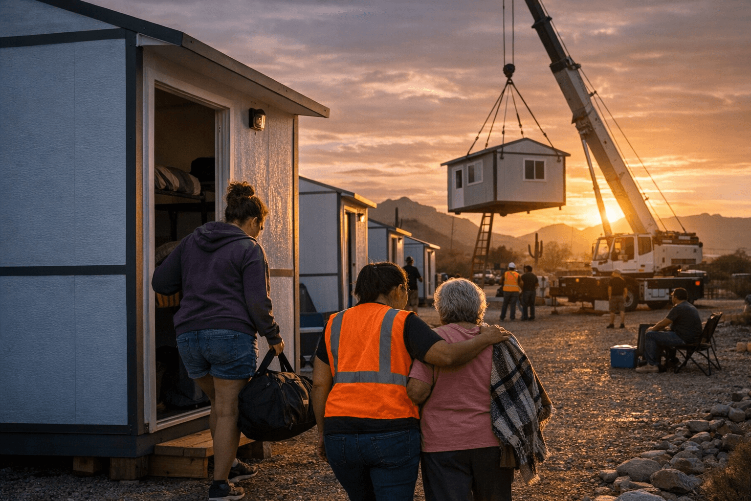 Tucson nonprofit builds 10 micro-homes to quickly shelter unhoused residents