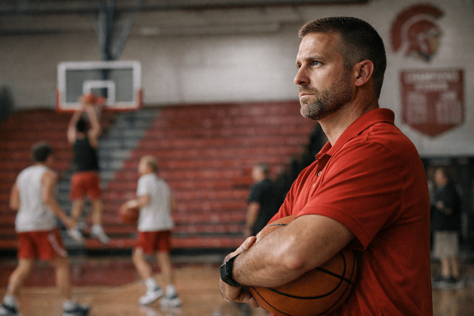 Trent Moorhead takes over Center Grove boys basketball after Hahn exits