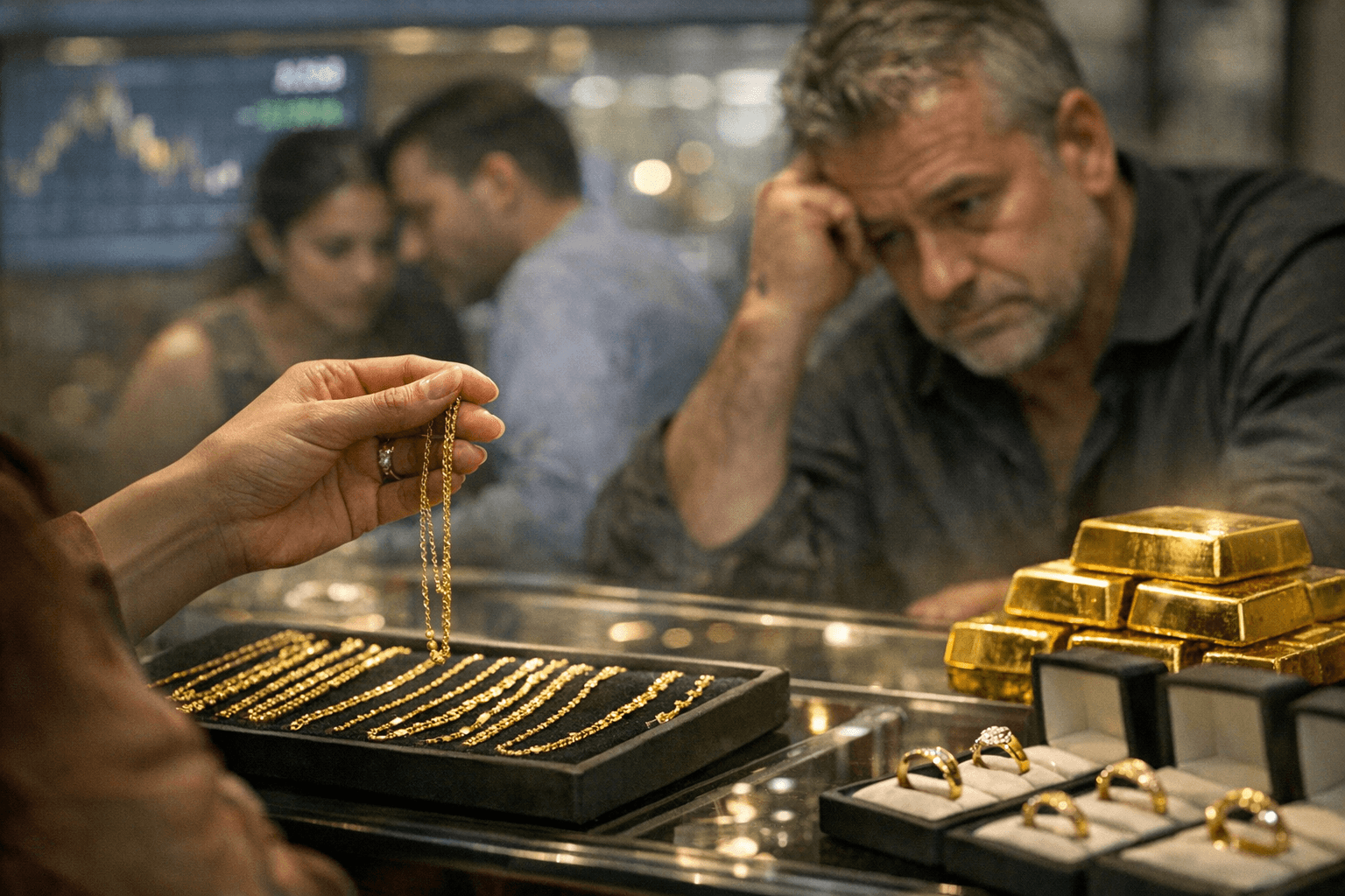Gold hits $4,795, record rally keeps jewelry demand under pressure