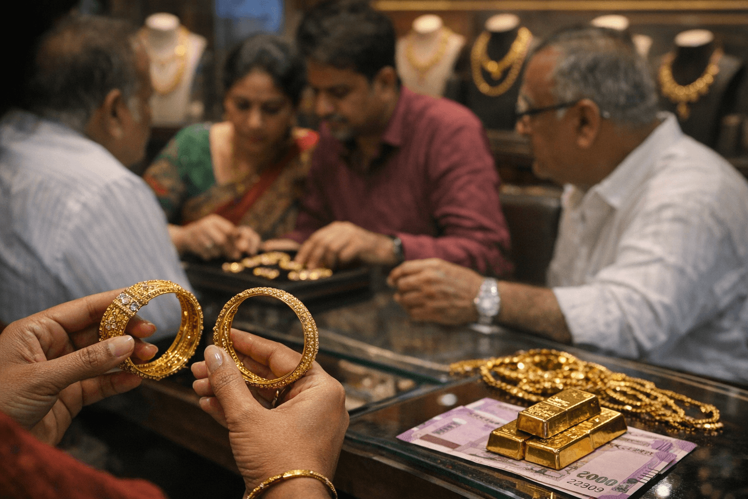 India’s Gold Jewelry Demand Stays Strong as Buyers Shift to 18K, 14K