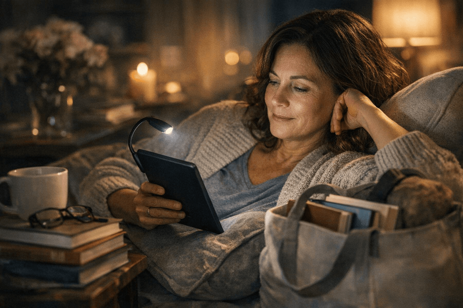 Mother's Day gifts for book lovers, from reading lights to e-readers