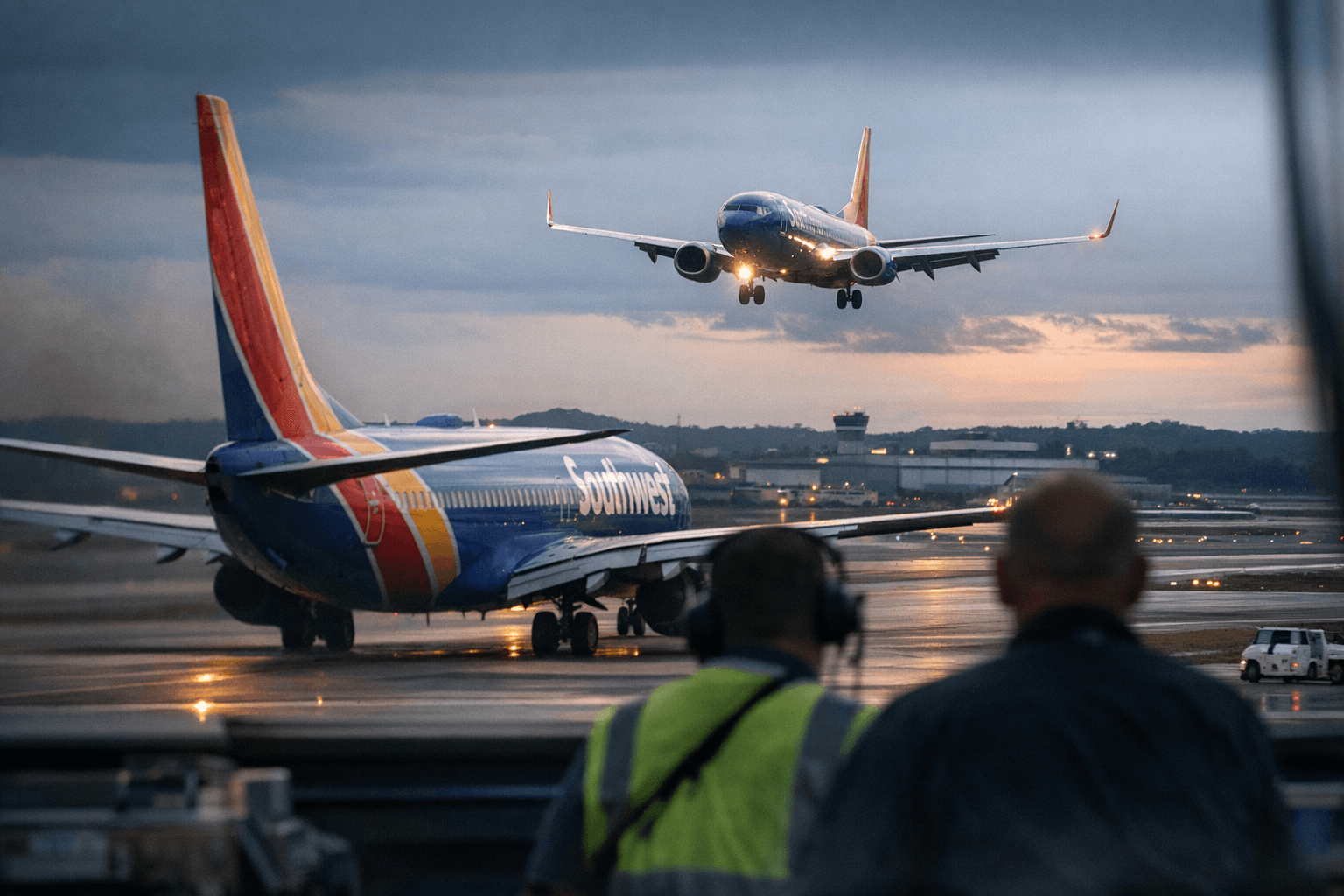 FAA investigates near-collision between two Southwest flights at Nashville airport
