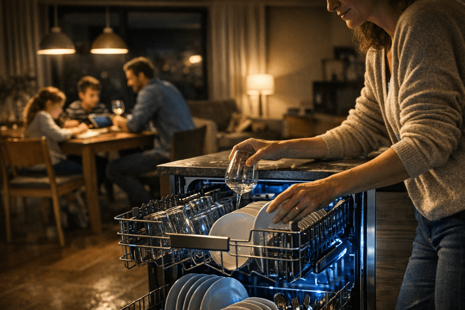 מדיחי כלים סימנס: שקט, חיסכון ושליטה חכמה בבית