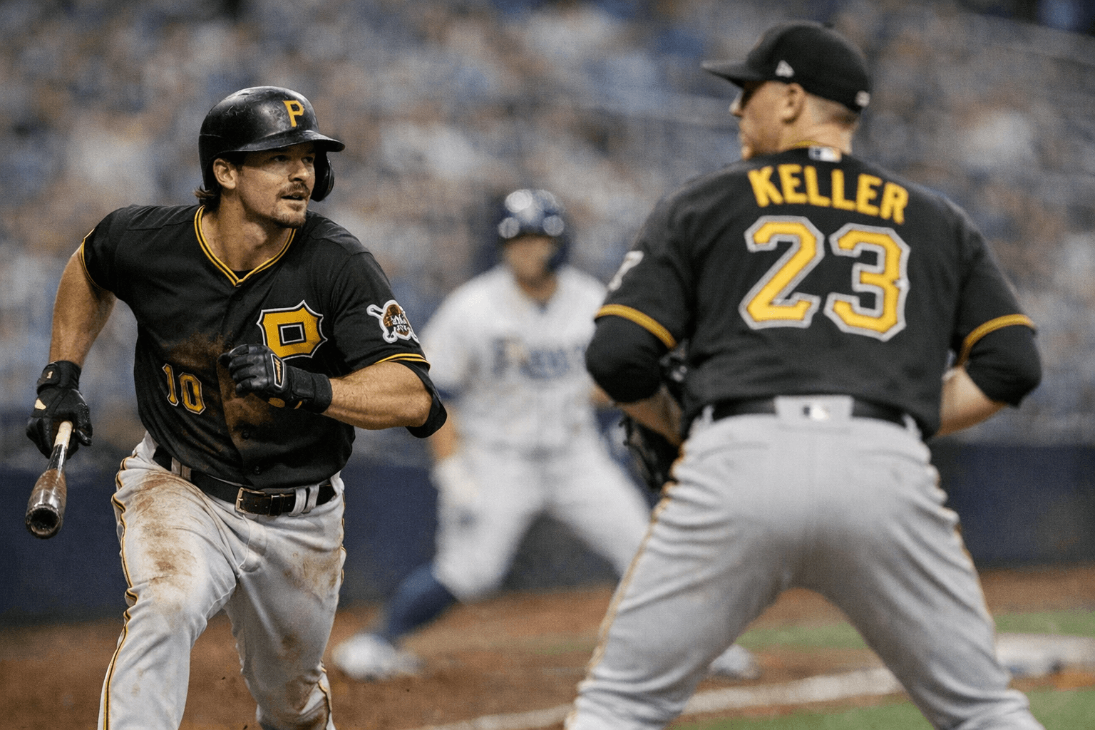 Reynolds drives in three, Keller strong as Pirates beat Rays 6-3