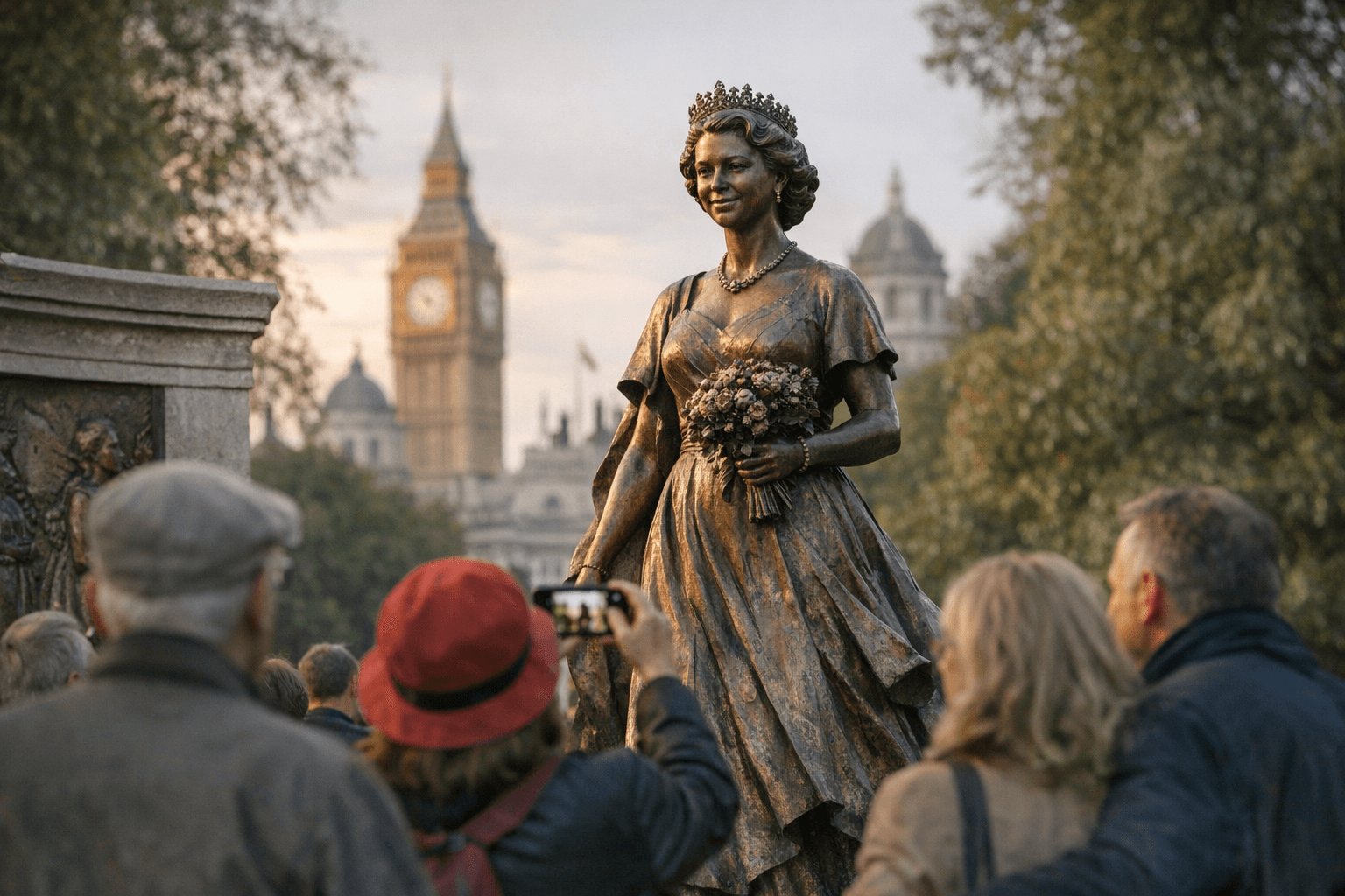 Queen Elizabeth memorial design to be unveiled in London park