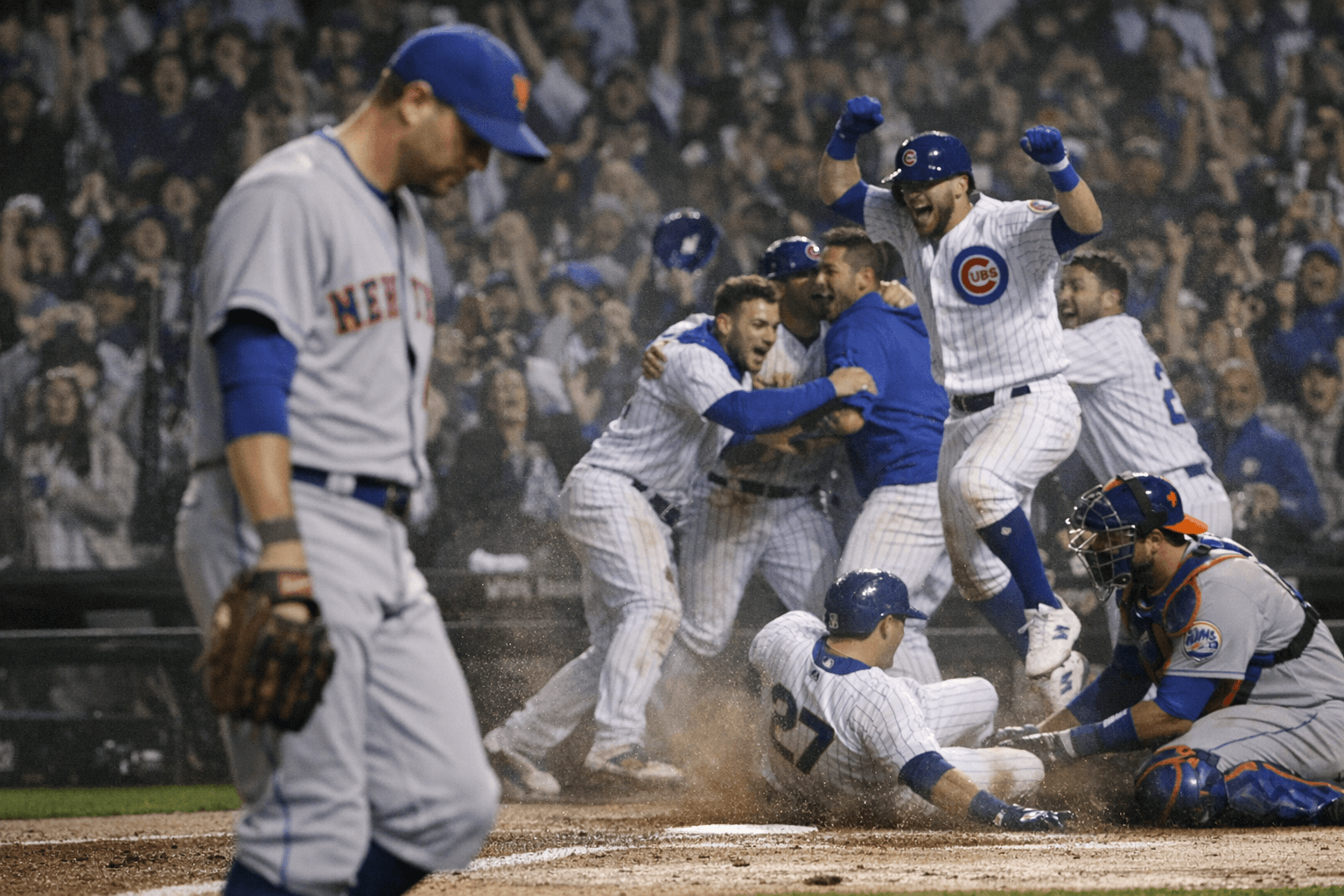 Cubs hand Mets 11th straight loss with 10th-inning walk-off