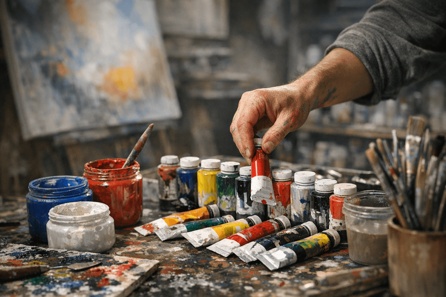 איך לבחור צבעי אקריליק: 7 פרמטרים שיחסכו קנייה שגויה