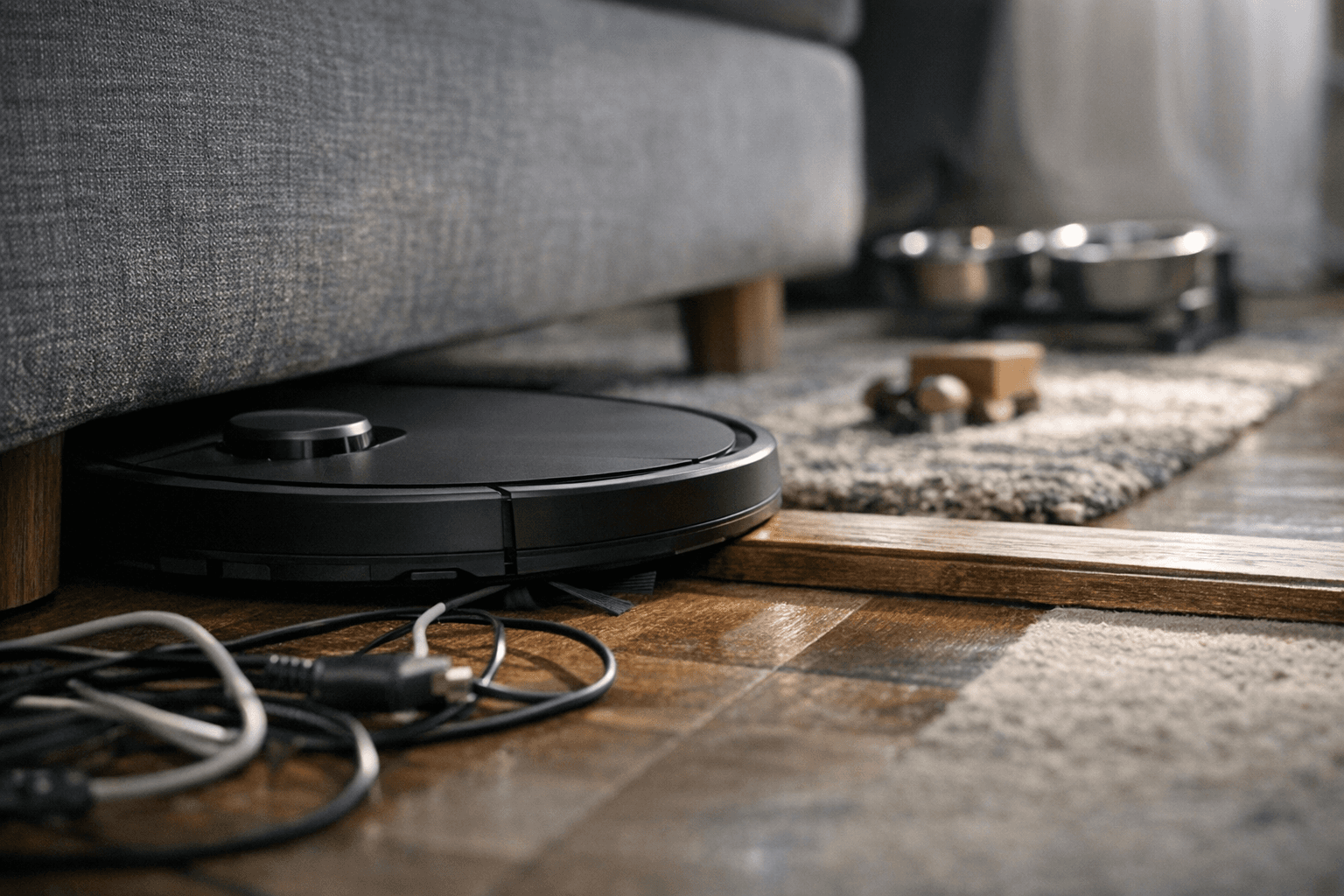 שואב רובוטי דק במיוחד: 90 מ״מ, בינה מלאכותית וחציית מכשולים גבוהה