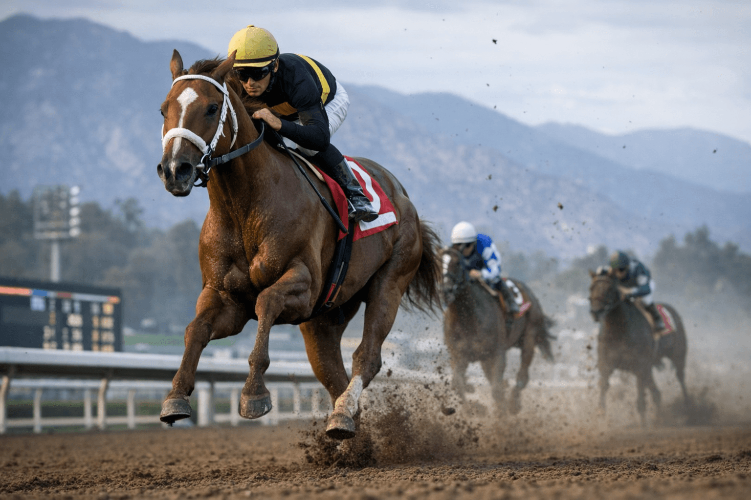 Simply Joking dominates Santa Maria Stakes for first graded win