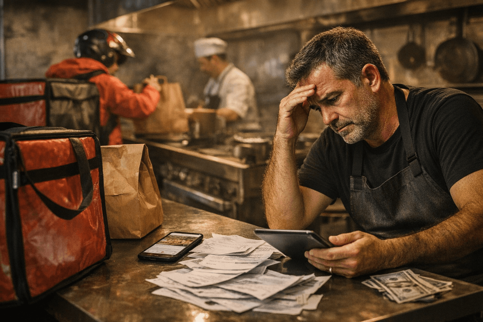 Restaurant owner blasts DoorDash over fees, delivery apps strain local businesses