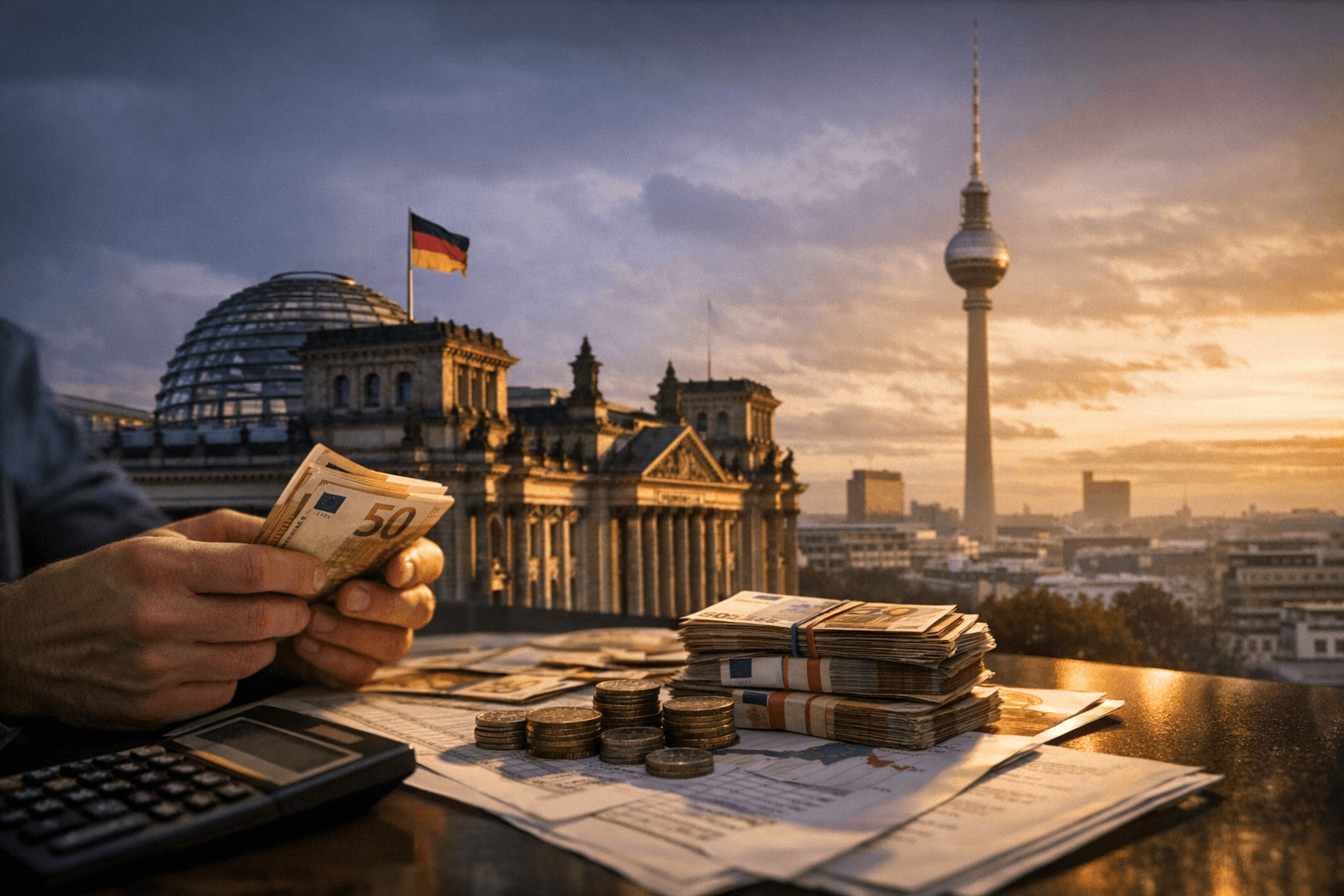 Germany tax revenue rises 3.6% in March, underlying trend weakens