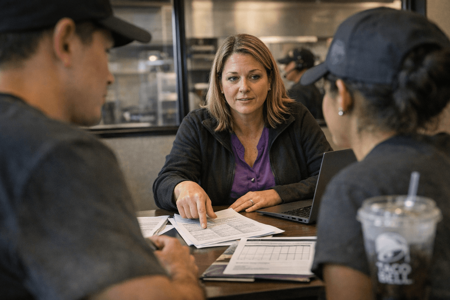 Taco Bell franchisee centralizes orientation paperwork, pay and time-off rules