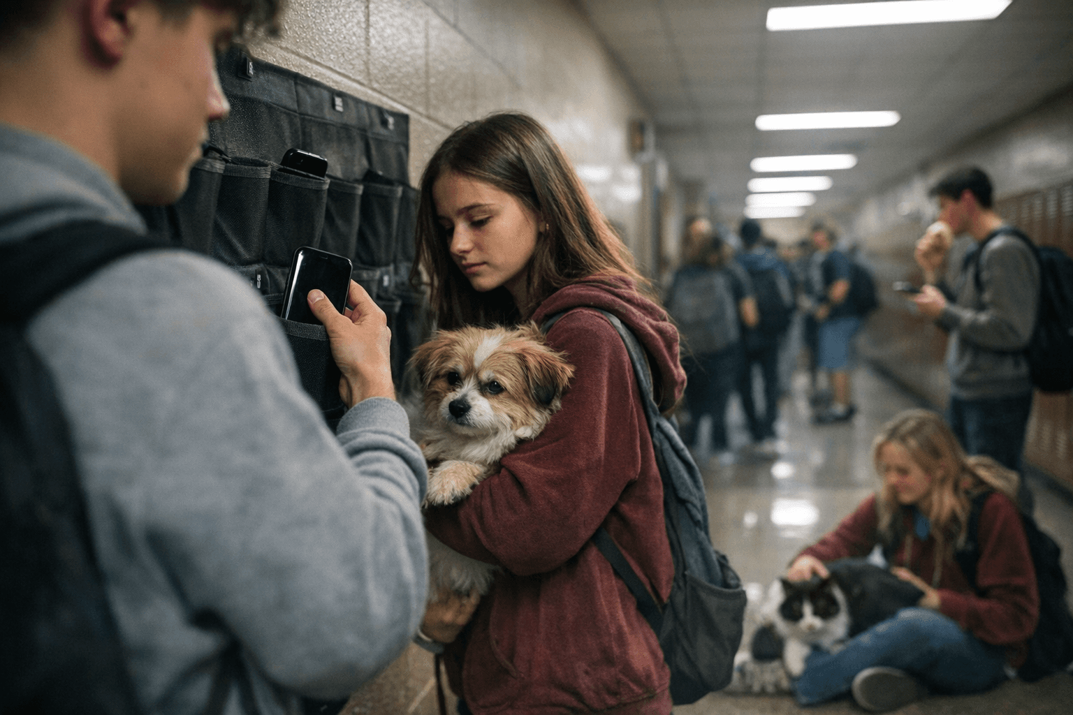 Illinois House advances cellphone restrictions, pet custody rules for schools