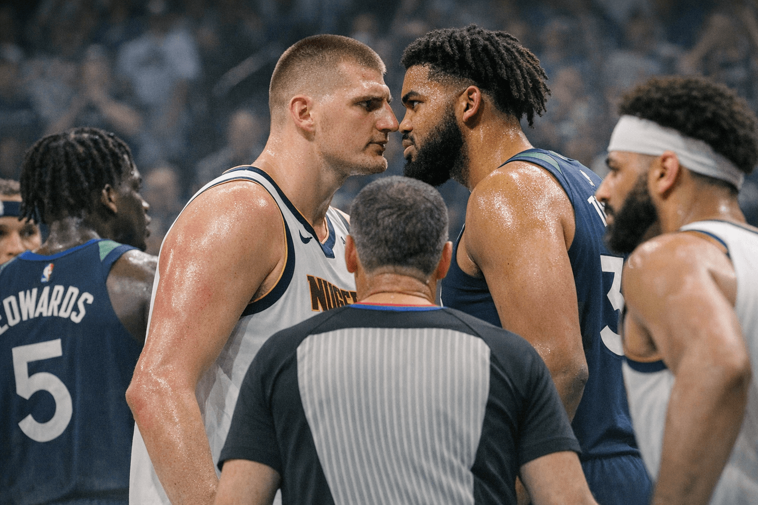 Nuggets host Timberwolves in Game 2 after physical series opener