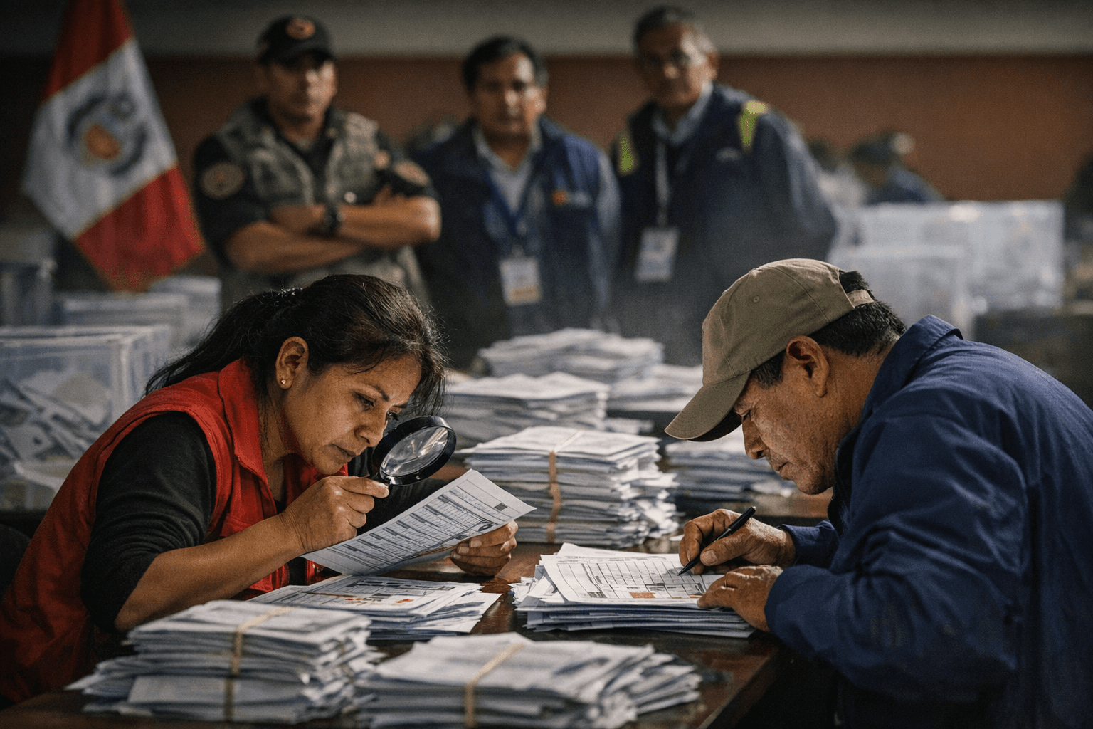 Peru reviews disputed ballots, delaying presidential result and runoff pairing