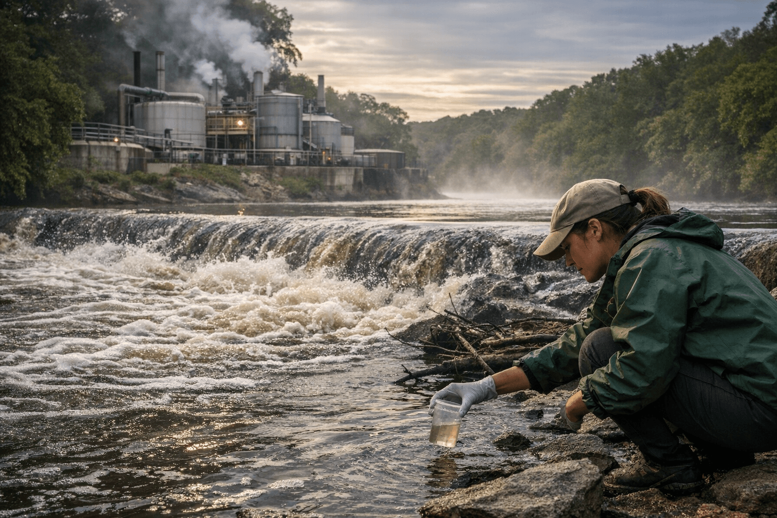 Haw River Assembly urges state probe of Saxapahaw plant pollution