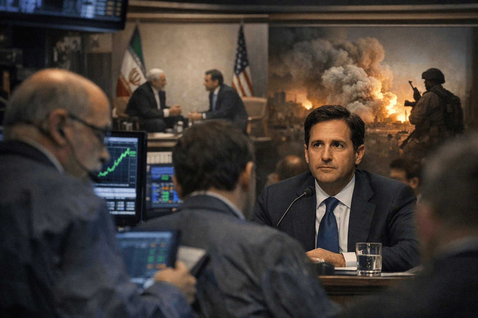 Stocks rebound as Iran peace talks and Warsh hearing loom