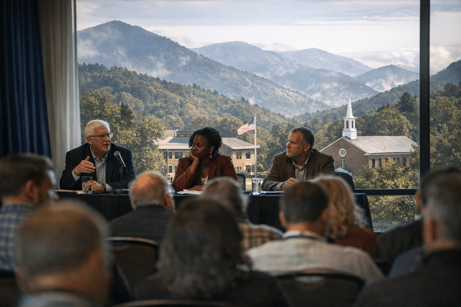 Asheville symposium spotlights rural colleges, federal policy, public trust