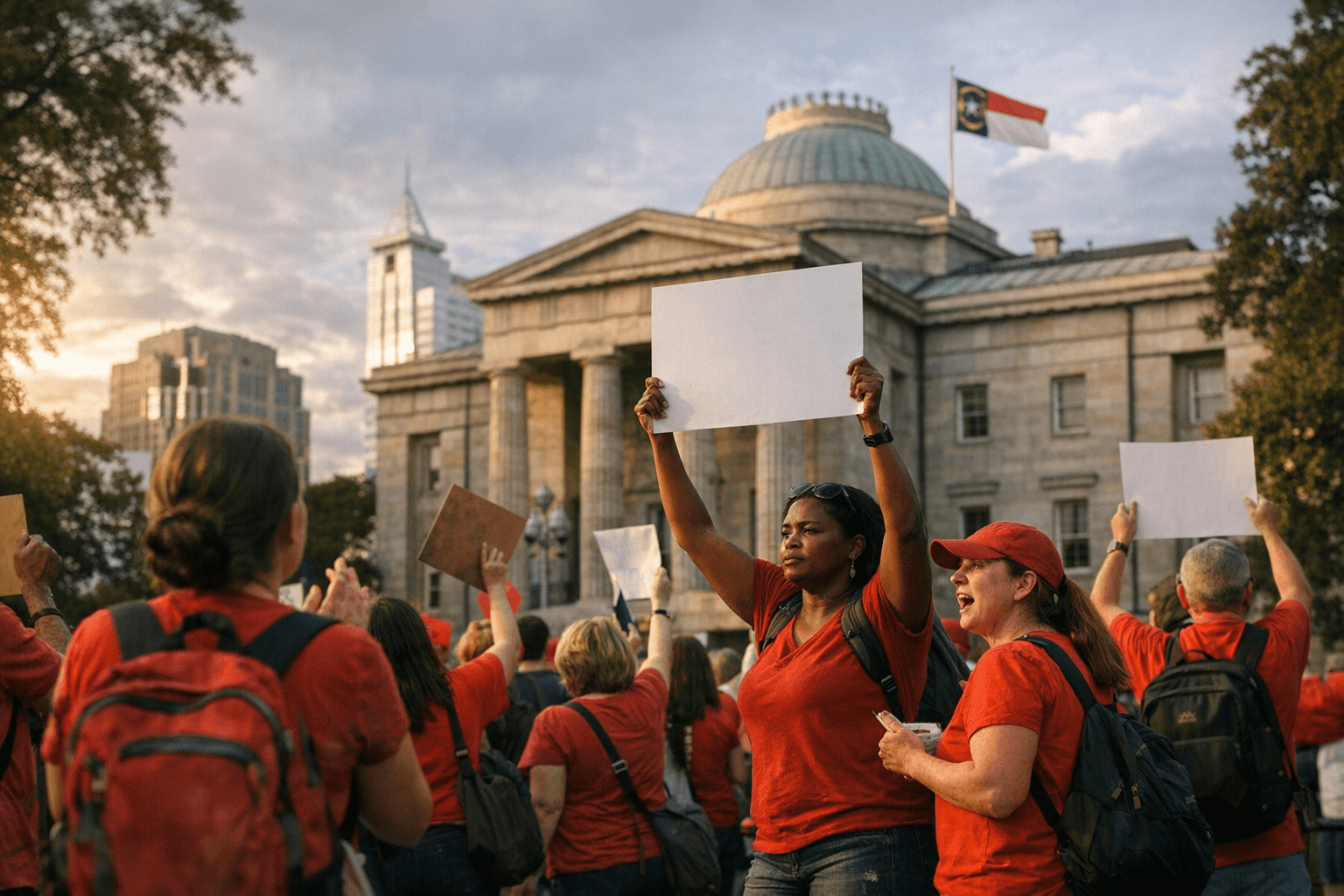 Asheville City Schools makes May 1 optional for Raleigh rally attendance