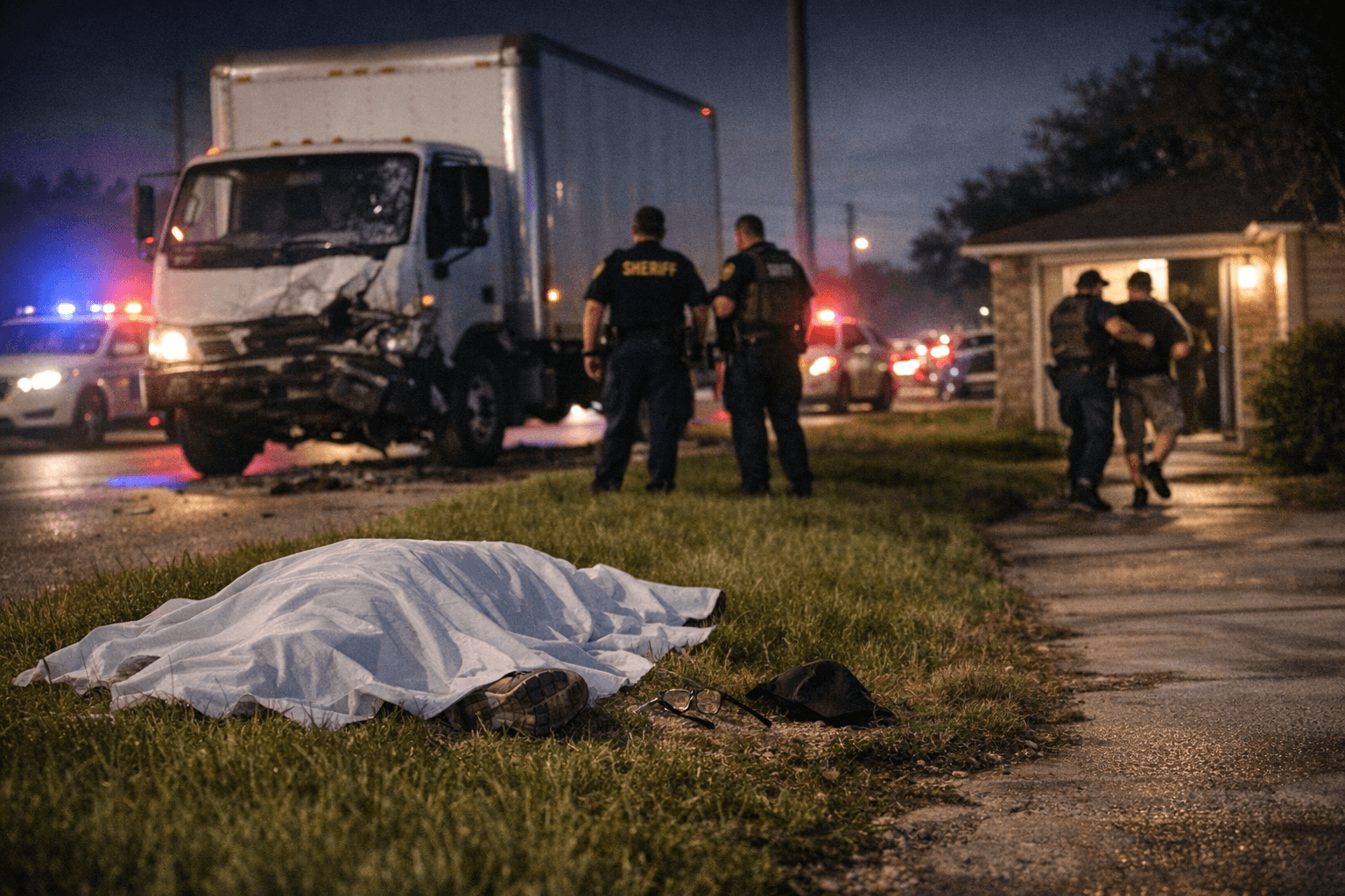 Hit-and-run on Tomball Parkway kills pedestrian, driver arrested at home