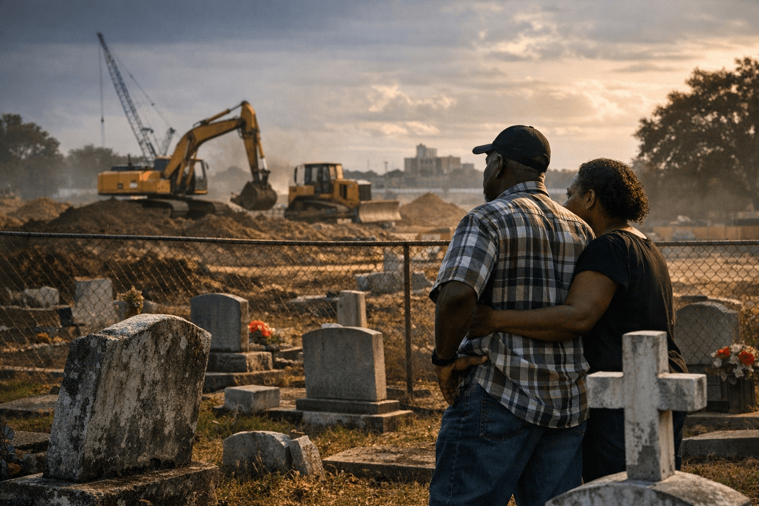 Residents fear new Houston development may disturb historic cemetery