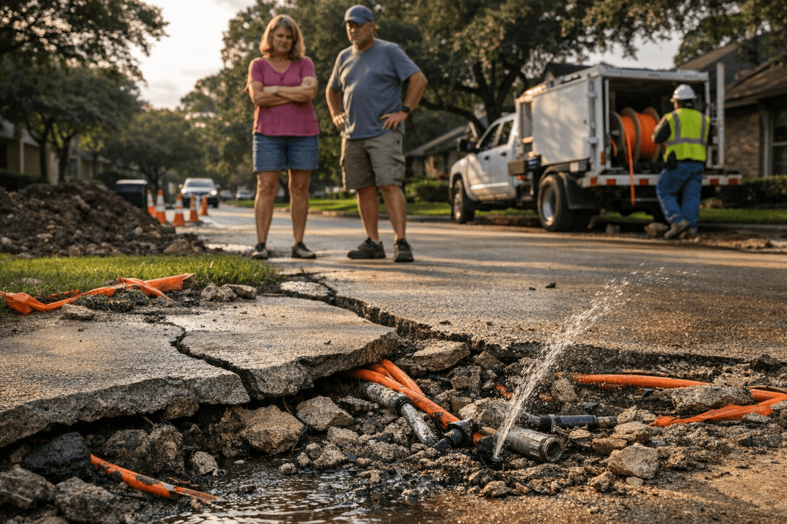 Briarhills residents report damage, poor communication during Ezee Fiber buildout