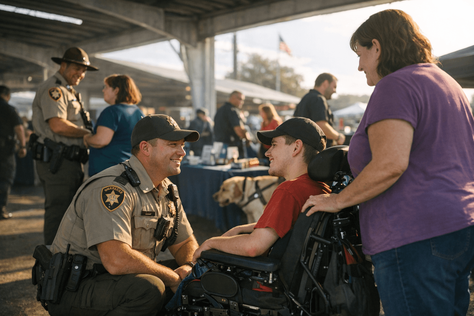 Sheriff's Office, disability advocates host community event at fairgrounds Tuesday