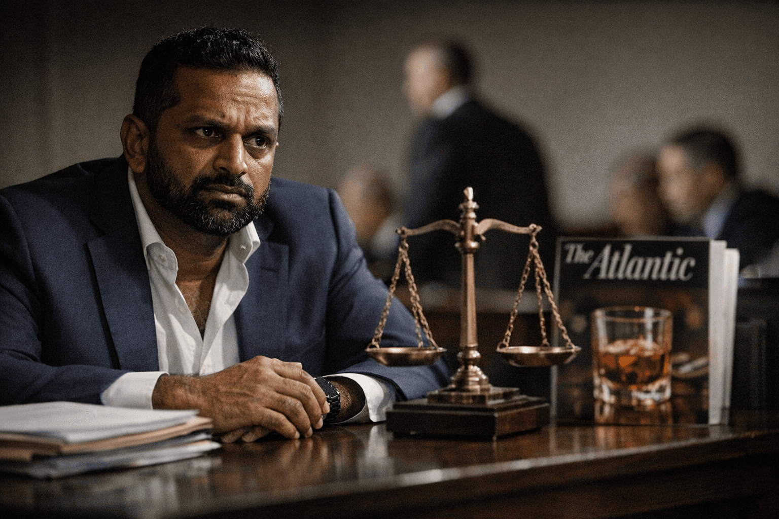 Kash Patel sues The Atlantic for $250 million over drinking report