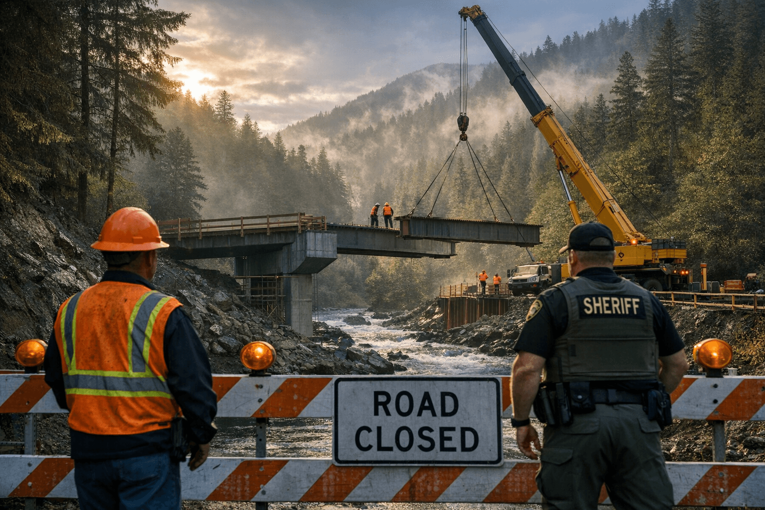 Aufderheide Drive bridge work continues, limiting McKenzie corridor access
