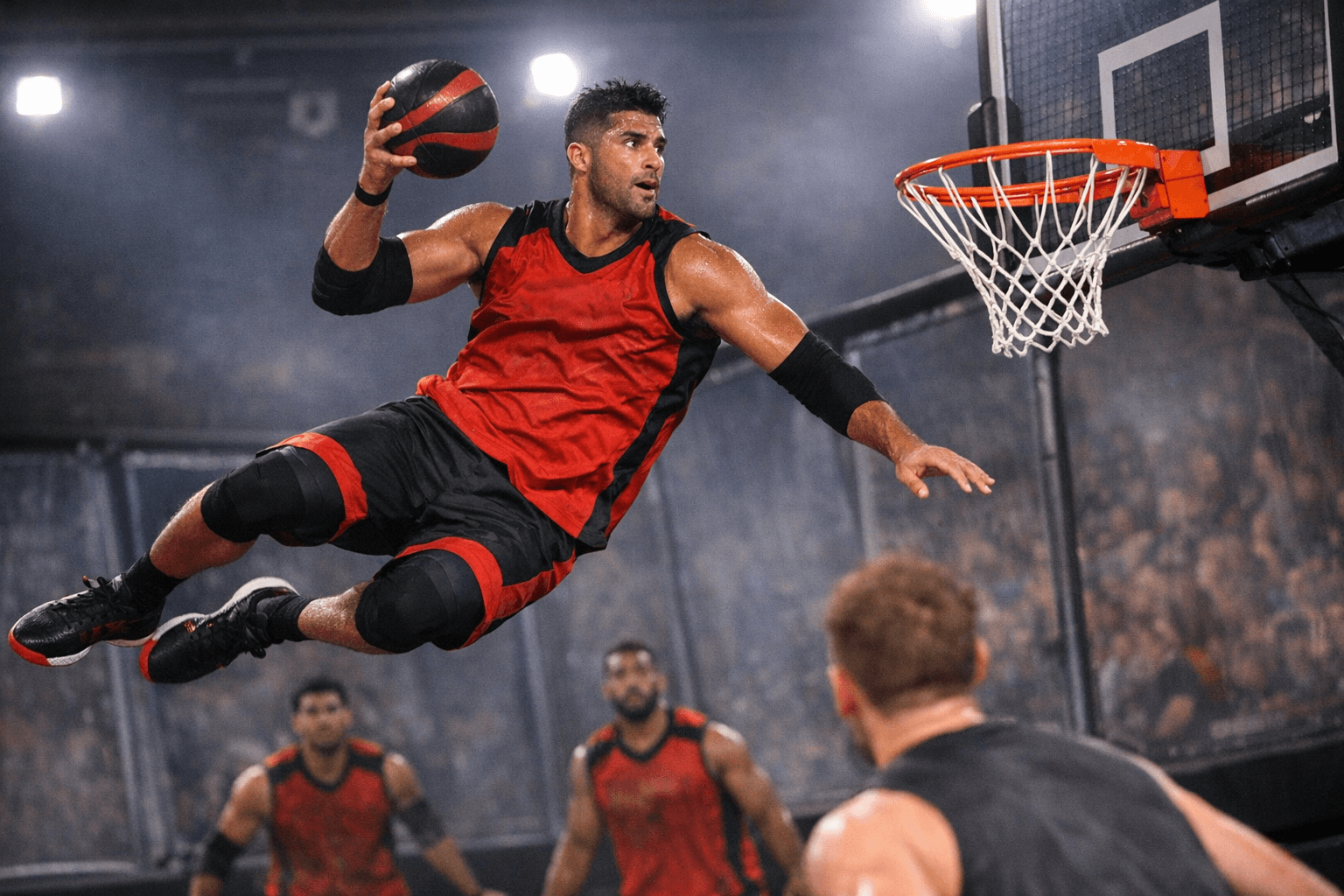 Faysal Shafaat's football power and TV fame make him ideal SlamBall fit