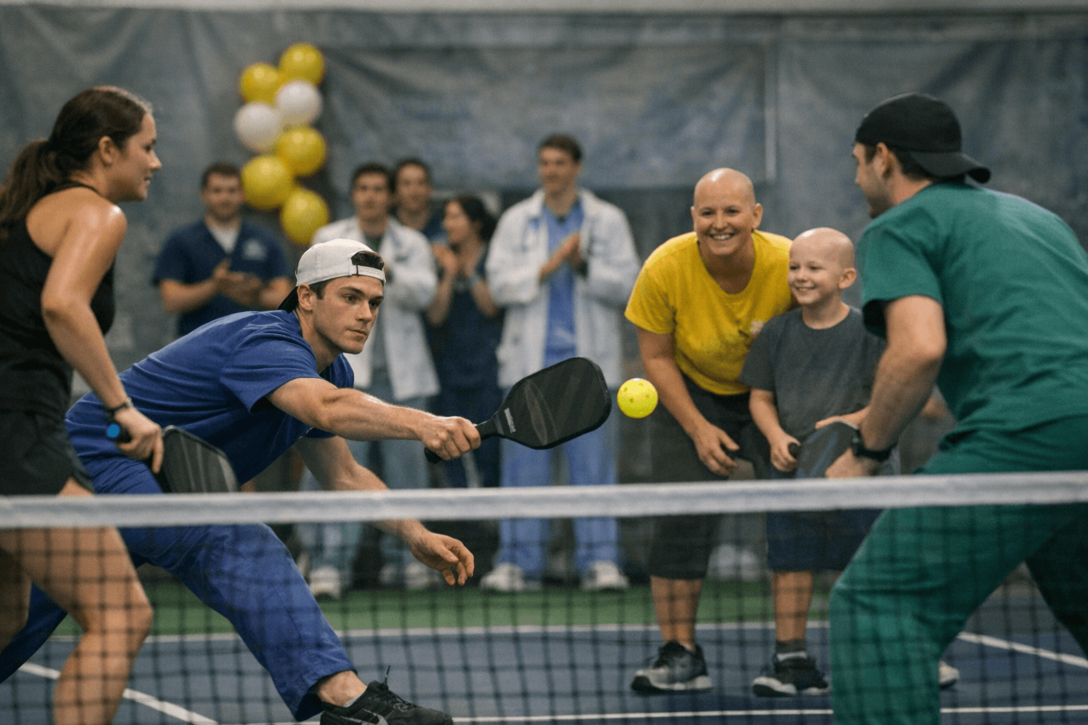 Medical Students Host Pickleball Tournament to Support Pediatric Cancer Families